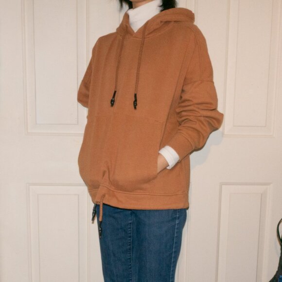 Oversized Hoodie | Cotton On | Brown/Tan - Picture 4 of 7